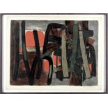 Fritz Winter (German, 1905-1976) Untitled Lithograph printed in colours, 1953(?), on wove, signed...