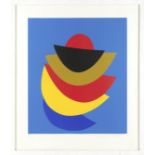 Sir Terry Frost, R.A. (British, 1915-2003) Black Moon and Ochre Screenprint printed in colours, 1...