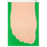 Tom Wesselmann (American, 1931-2004) Great American Foot (Olympische Spiele München 1972) Screen...