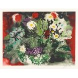 John Piper (British, 1903-1992) Late Summer Flowers Etching and aquatint printed in colours, 1989...