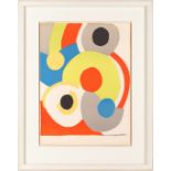 Sonia Delaunay (French, 1885-1979) Ballons multicolores Lithograph printed in colours, 1970, on w...