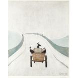 Laurence Stephen Lowry R.A. (British, 1887-1976) The Cart Offset lithograph printed in colours, o...