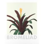 Jonas Wood (American, born 1977) Bromeliad Screenprint in colours, 2020, on rising museum board,...