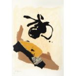 Robert Motherwell (American, 1915-1991) Untitled, from 'Galería Joan Prats' Lithograph printed in...