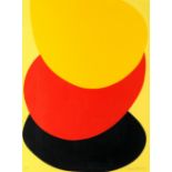 Sir Terry Frost R.A. (British, 1915-2003) Suspended Red, Yellow and Black Screenprint in colours...