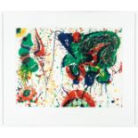 Sam Francis (American, 1923-1994) For Miró II Lithograph printed in colours, 1963, on BFK Rives, ...