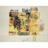 Robert Rauschenberg (American, 1925-2008) Yellow Body Offset lithograph printed in colours, 1971,...