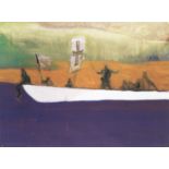 Peter Doig (British, born 1959) Canoe Aquatint printed in colours, 2008, on wove, signed, dated ...