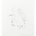 Tracey Emin (British, born 1963) The Kiss Polymer gravure printed in blue, 2011, on white Zerkall...