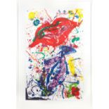Sam Francis (American, 1923-1994) Untitled Lithograph printed in colours, 1988, on wove, signed ...