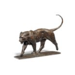 Dylan Lewis (South African, born 1964) 'Walking Tiger Maquette' (S209) 35 x 43 x 12cm (13 3/4 x 1...
