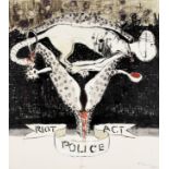 Misheck Masamvu (Zimbabwean, born 1980) Riot Police Act