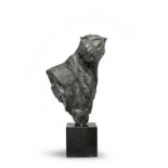 Dylan Lewis (South African, born 1964) Leopard bust 83.5 x 40 x 47cm (32 7/8 x 15 3/4 x 18 1/2in...