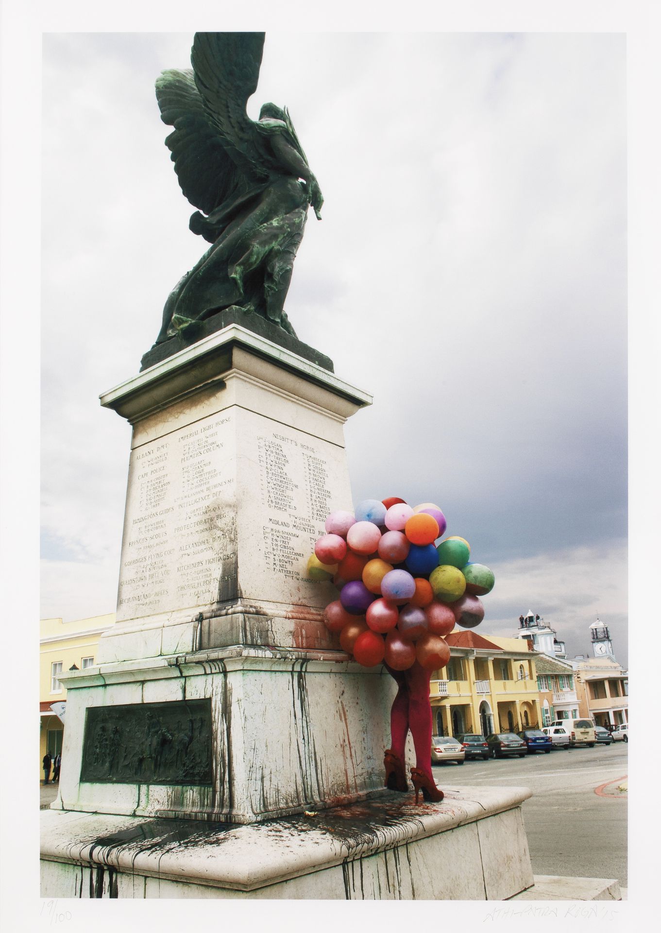 Athi-Patra Ruga (South African, born 1984) The Intervention on the Anglo Boer Monument image size...