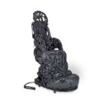 Amadou Fatoumata Ba (Senegalese, born 1977) Throne 193 x 136 x 80 cm. (76 x 53 9/16 x 31 1/2 in).