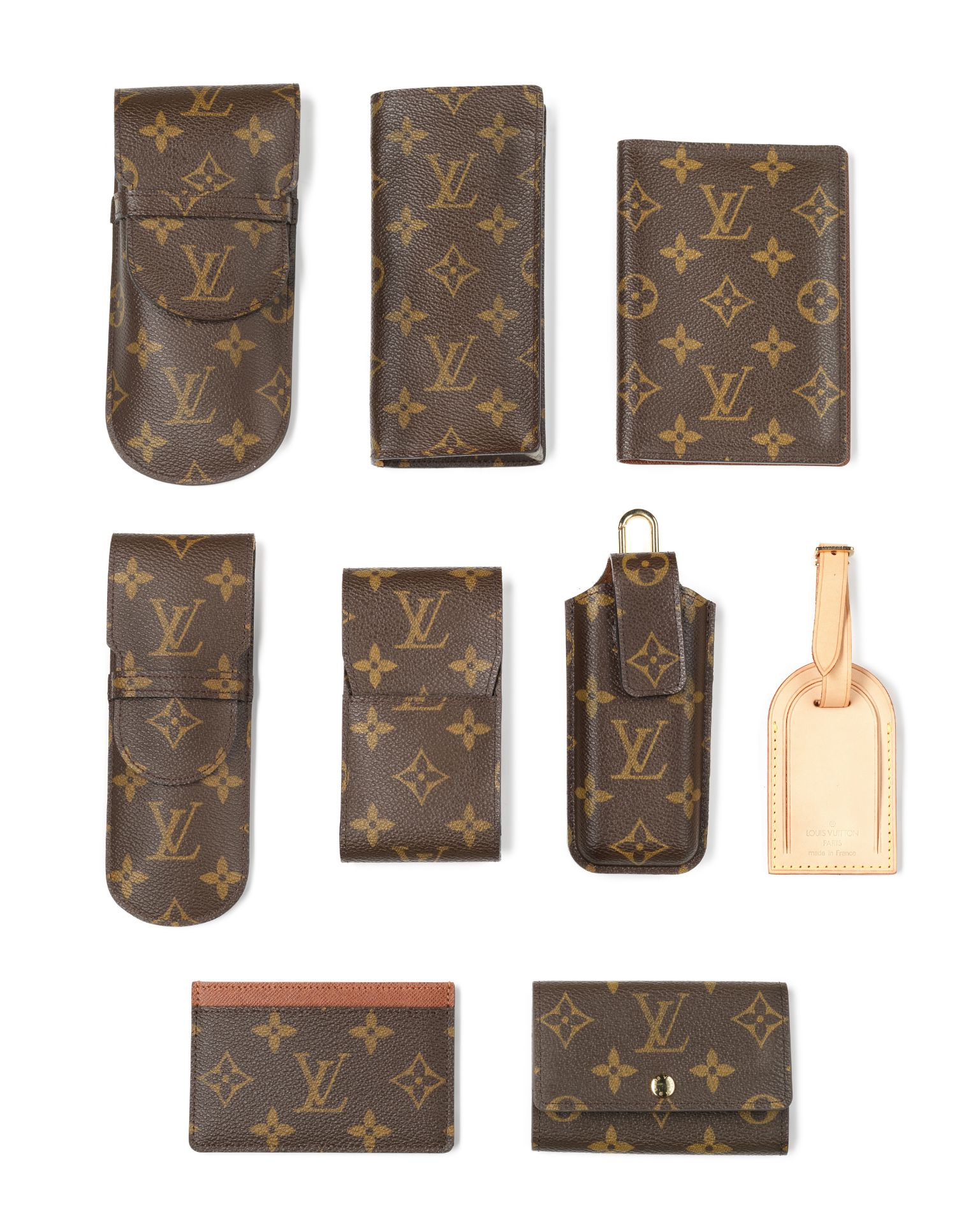 Collection of Small Monogram Items, Louis Vuitton, various dates, (Includes three dust bags and o...