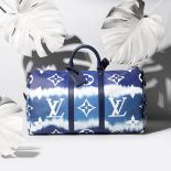 Blue Escale Tie-Dye Monogram Keepall Bandoulière 50, Louis Vuitton, Limited Edition c. 2020, (I...