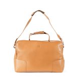 Tan Leather Weekend Bag, Loewe, (Includes padlock, keys, cloche and dust bag)