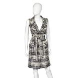 Fantasy Tweed Belted Dress, Chanel, c. 2006,