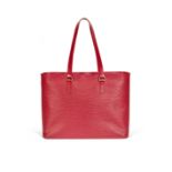 Red Epi Leather Shoulder Bag, Louis Vuitton, c. 2003, (Includes dust bag)