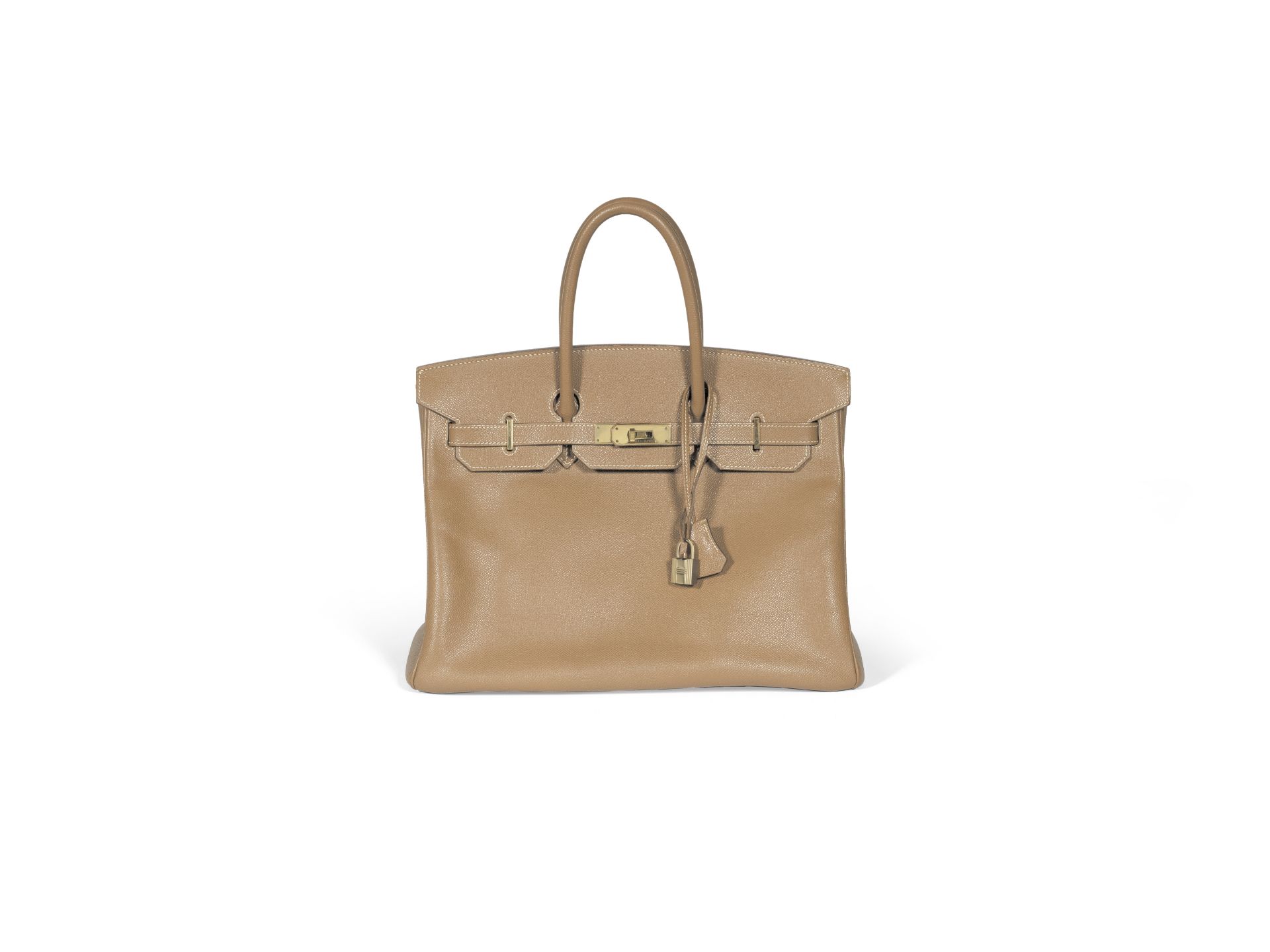 Gold Epsom Birkin 35, Hermès, c. 2003, (Includes padlock, keys, cloche, and dust bag)