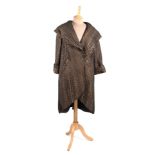 The Children Act: A screen-used bronze brocade evening coat worn by Emma Thompson for her role as...