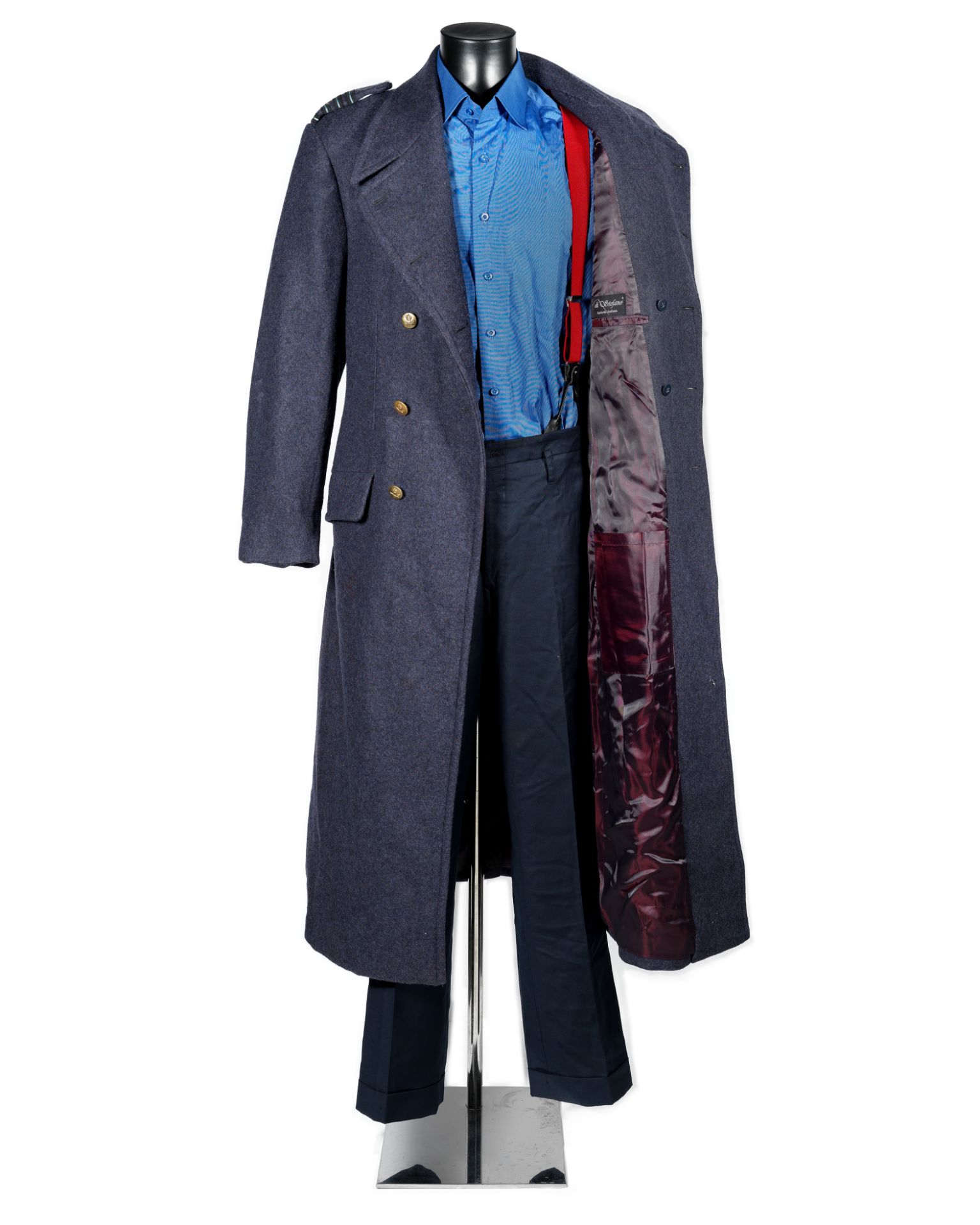 Torchwood: A full costume worn by John Barrowman for his role as 'Jack Harkness' in Miracle Day, ...