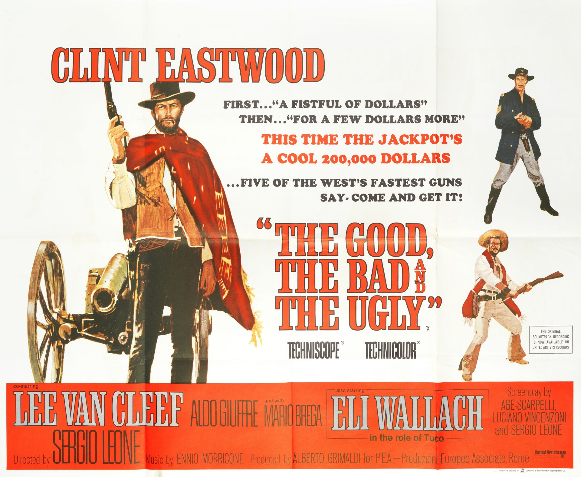 The Good, the Bad and the Ugly, United Artists, 1966,
