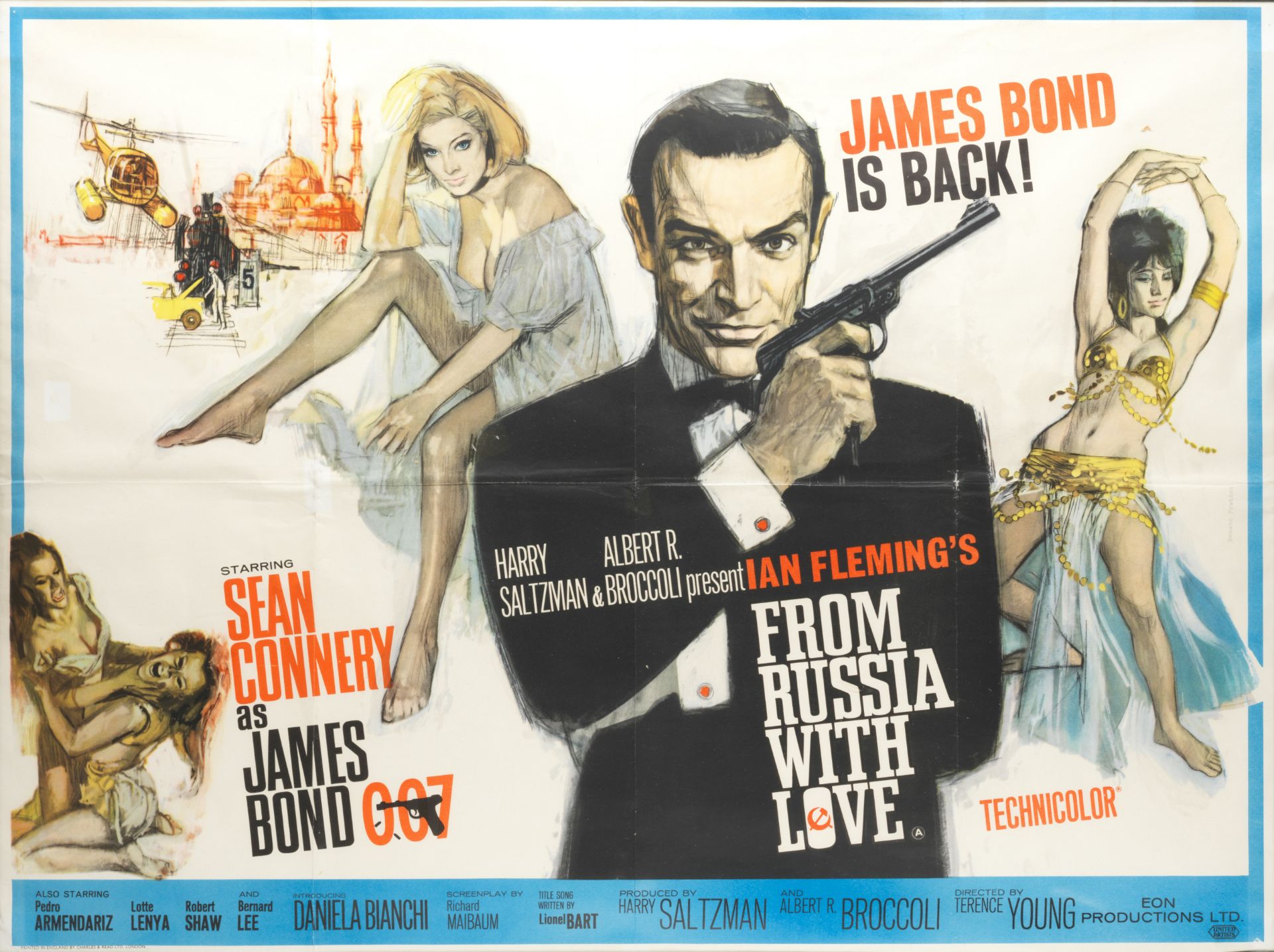 From Russia With Love, Eon Productions / United Artists, 1963,