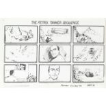 James Bond: A set of storyboards for Licence To Kill, Eon Productions, 1988, Qty