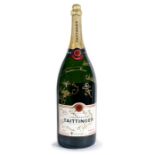 BAFTA: A Methuselah of Champagne Taittinger signed by guests at the 2019 Virgin Media British Aca...