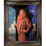 The Hobbit - The Desolation of Smaug: A prop Portrait of Stephen Fry as the 'Master of Laketown',...