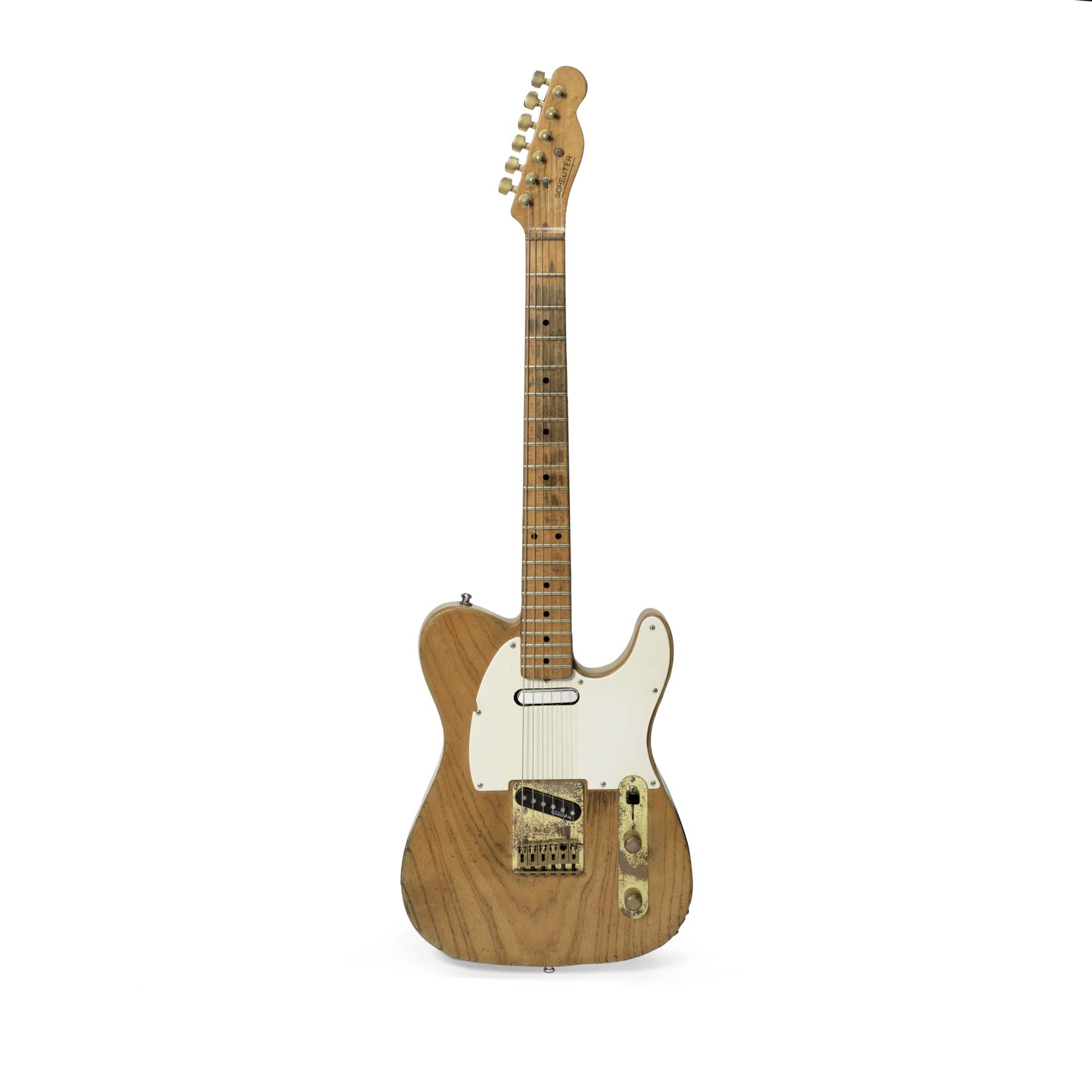 Status Quo: Alan Lancaster's Schecter Telecaster-Style Guitar, circa 1979,