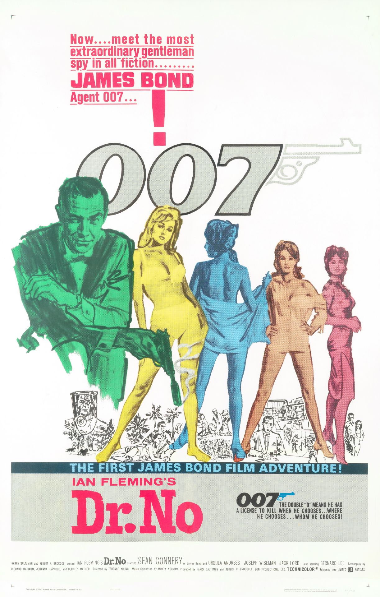 Dr. No, Eon Productions / United Artists, 1962,
