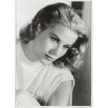 CLARENCE SINCLAIR BULL (American, 1896–1979): A print of Grace Kelly, 1956,