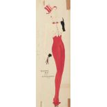 MICHAEL BRONZE (BRITISH, 1916-1979): A GROUP OF ELEVEN DRAWINGS OF COSTUME DESIGNS FOR MURRAY'S C...