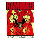 The Ramones: A Signed 20th Anniversary Tour Poster, 1994, 3