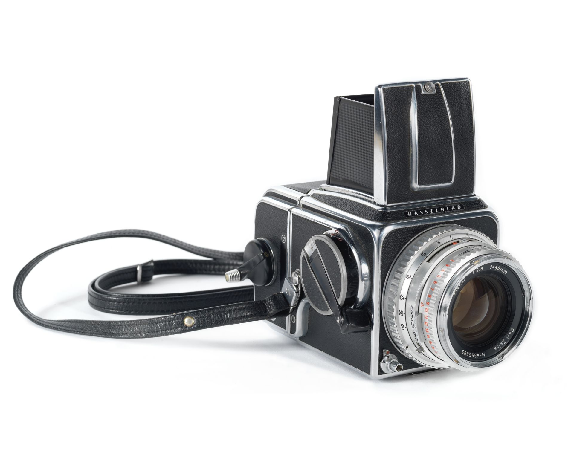 The Beatles / Iain Macmillan: The Hasselblad 500C camera used by Iain Macmillan to photograph the...
