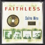 Faithless: A German BVMI 'gold' award for the single Salva Mea, July 1995,