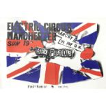 Sex Pistols: A poster for the Sex Pistols at the Electric Circus, Manchester, 19th December, 1976,