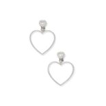 Chopard: pair of 'Happy Diamonds' pendent earrings