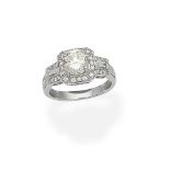 Diamond dress ring