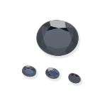 Four unmounted oval-cut sapphires (4)