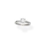 De Beers: 'The Promise Solitaire' diamond single-stone ring