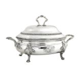 A George III silver soup tureen By George McHattie, Edinburgh, 1812