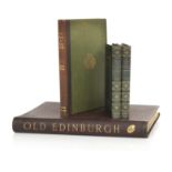 DRUMMOND (JAMES) Old Edinburgh, NUMBER 148 OF 500, Blackie, 1840, Edinburgh, 4to and small folio...