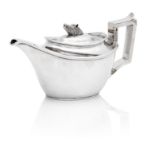 Of Scottish/Caribbean interest: an interesting George III silver teapot by George Fenwick of Edin...