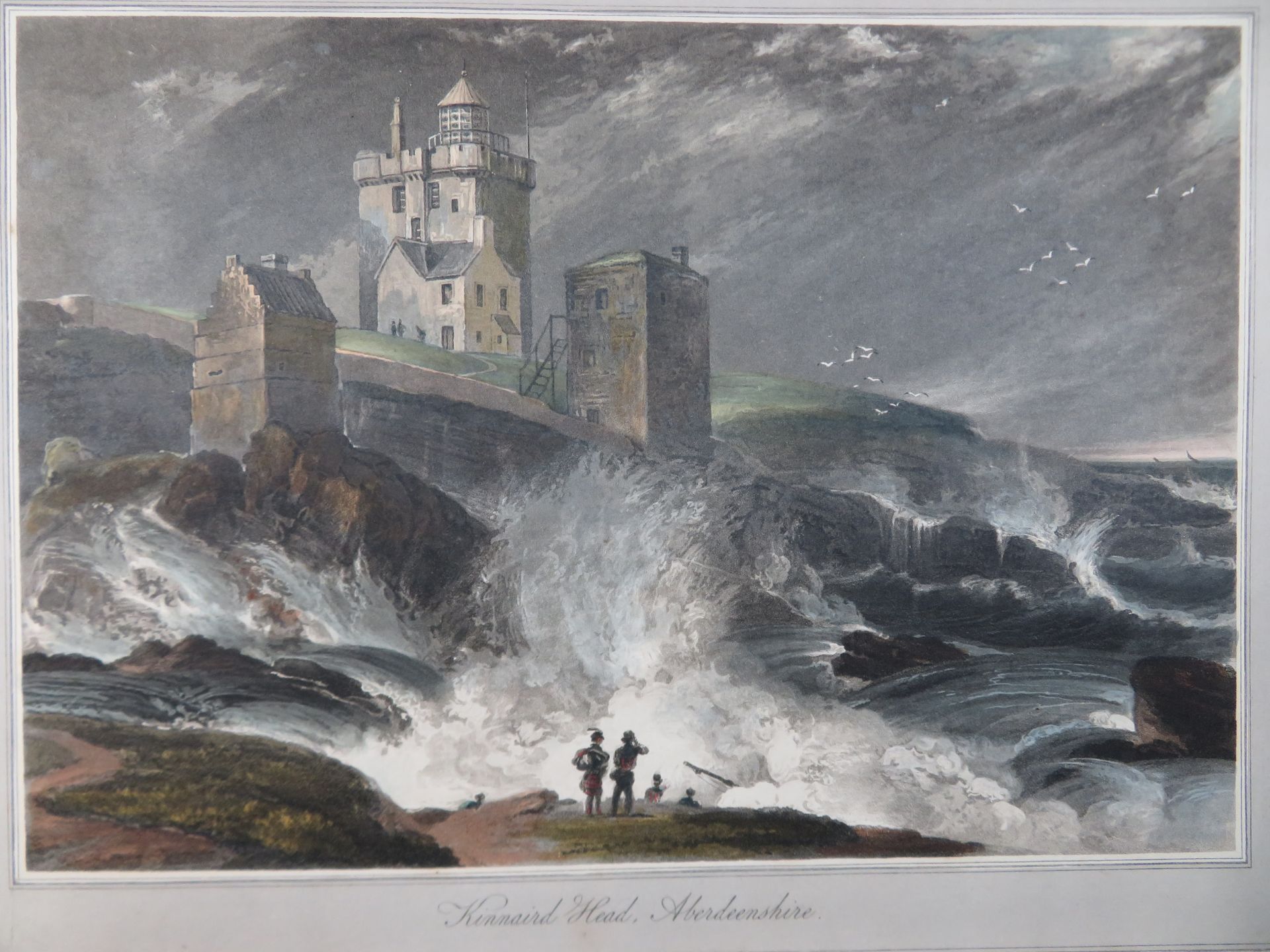 William Daniell RA (British, 1769-1837) Ten aquatints of the north of Scotland, including views ...