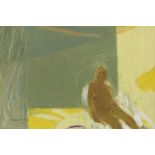 Dame Elizabeth Blackadder OBE RA RSA RSW RGI DLitt (British, born 1931) Figure in Sunlight 24 x 3...