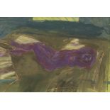 Dame Elizabeth Blackadder OBE RA RSA RSW RGI DLitt (British, born 1931) Reclining Figure, Evening...